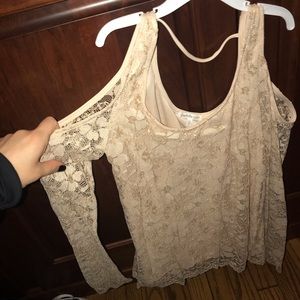 Long sleeved dressy top